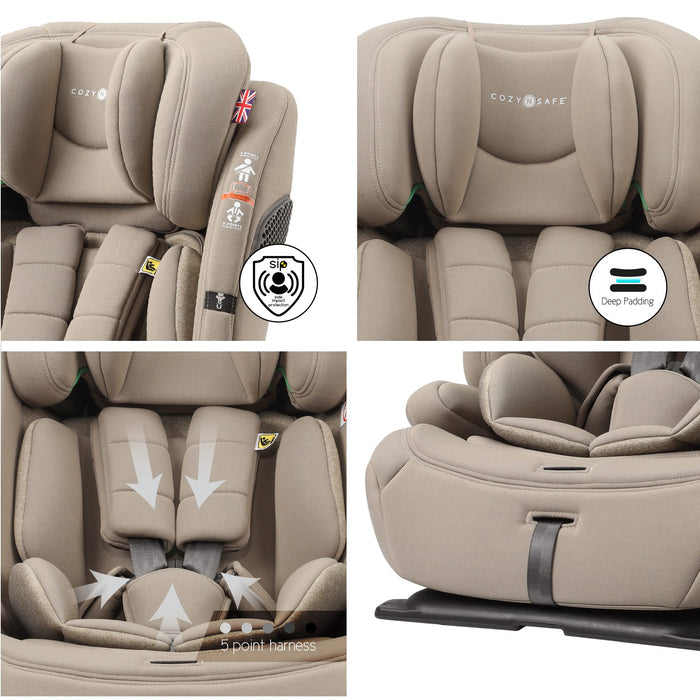 Cozy N Safe Car Seat Cozy N Safe Logan i-Size Car Seat - Ecru