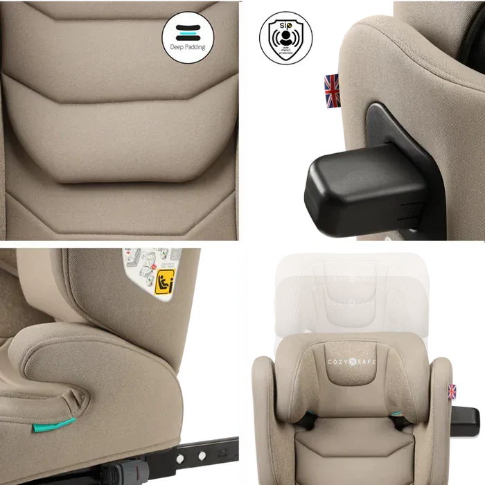 Cozy N Safe Car Seats Cozy N Safe Portland i-Size Car Seat - Ecru