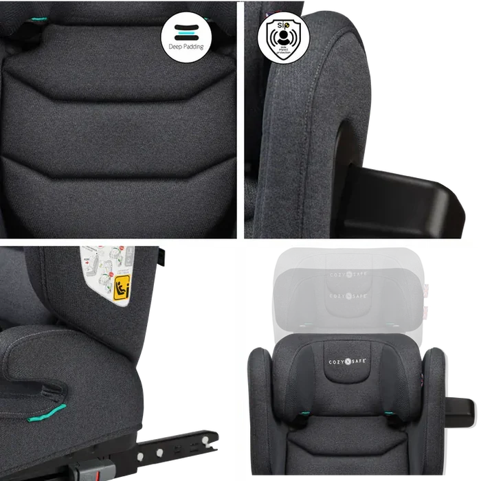 Cozy N Safe Car Seats Cozy N Safe Portland i-Size Car Seat - Slate