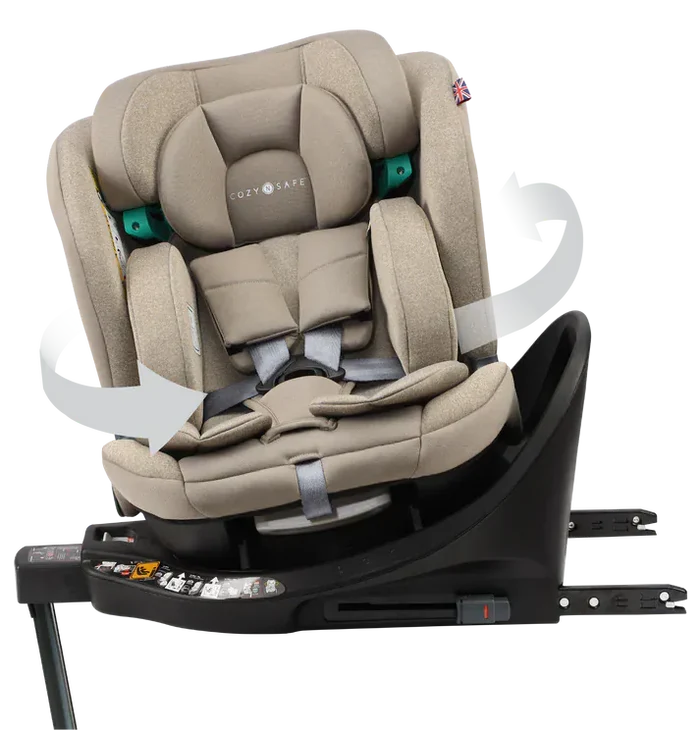 Cozy N Safe Car Seats Cozy N Safe Stanford i-Size 360 Car Seat - Ecru