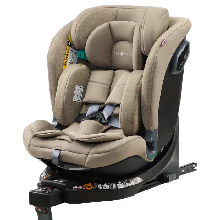 Cozy N Safe Car Seats Cozy N Safe Stanford i-Size 360 Car Seat - Ecru