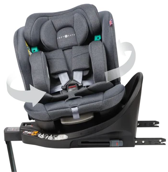 Cozy N Safe Car Seats Cozy N Safe Stanford i-Size 360 Car Seat - Slate