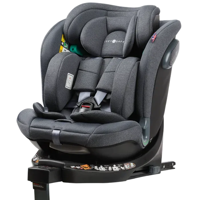 Cozy N Safe Car Seats Cozy N Safe Stanford i-Size 360 Car Seat - Slate