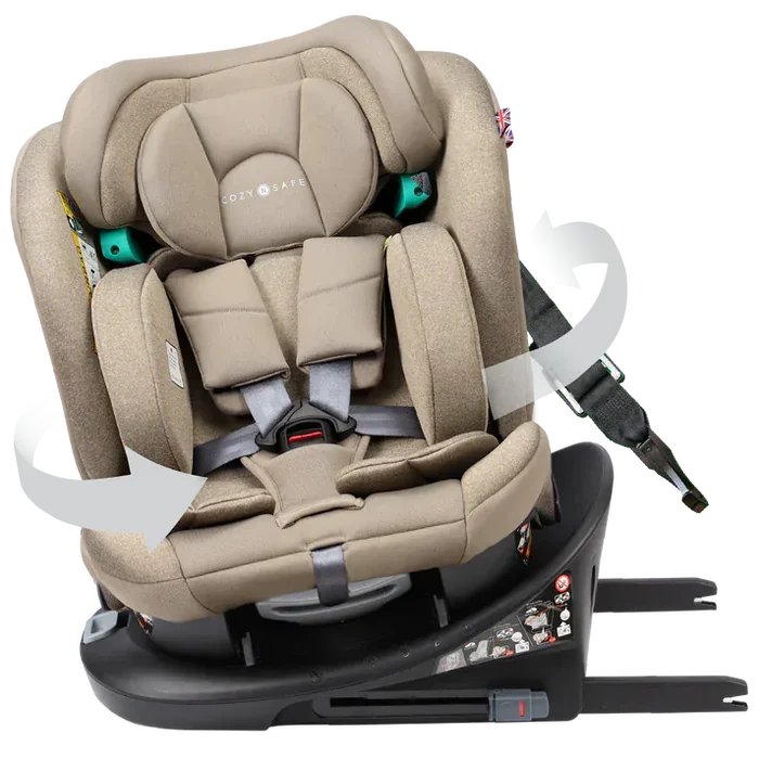 Cozy N Safe Car Seats Cozy N Safe Vesta i-Size 360 Car Seat - Ecru