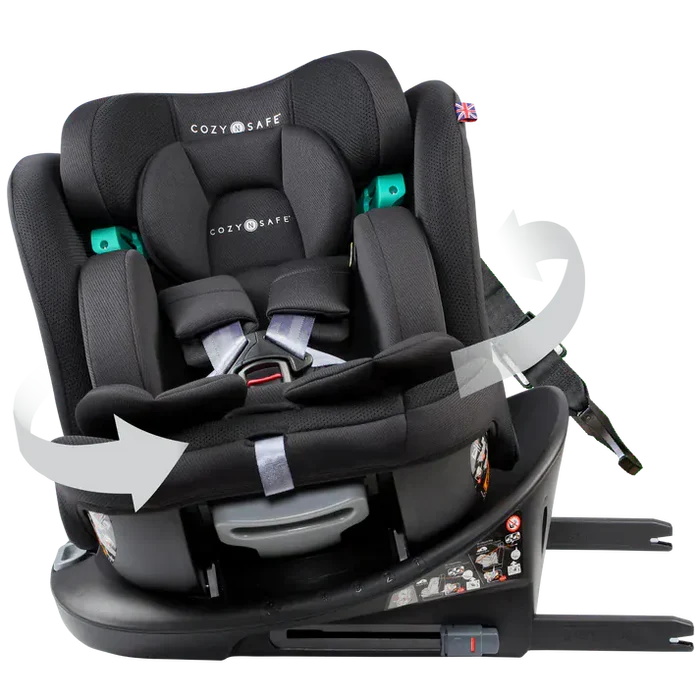 Cozy N Safe Car Seats Cozy N Safe Vesta i-Size 360 Car Seat - Jet