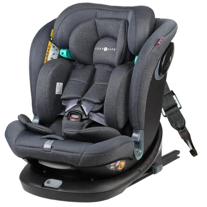 Cozy N Safe Car Seats Cozy N Safe Vesta i-Size 360 Car Seat - Slate