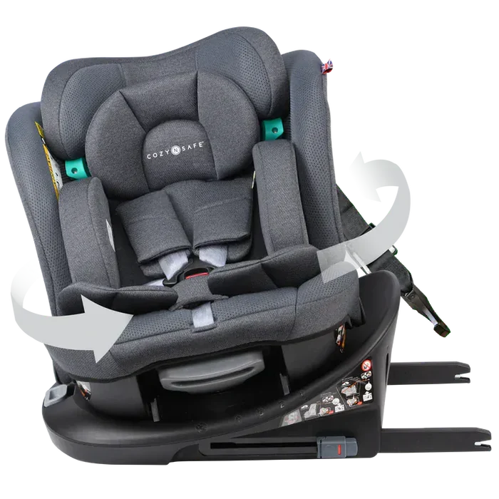 Cozy N Safe Car Seats Cozy N Safe Vesta i-Size 360 Car Seat - Slate