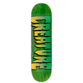 Creature - 7.25 x 29.9 in Green Logo - Skateboard Deck