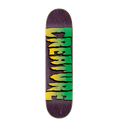 Creature - 7.5 in x 30.6 in Purple Logo - Skateboard Deck