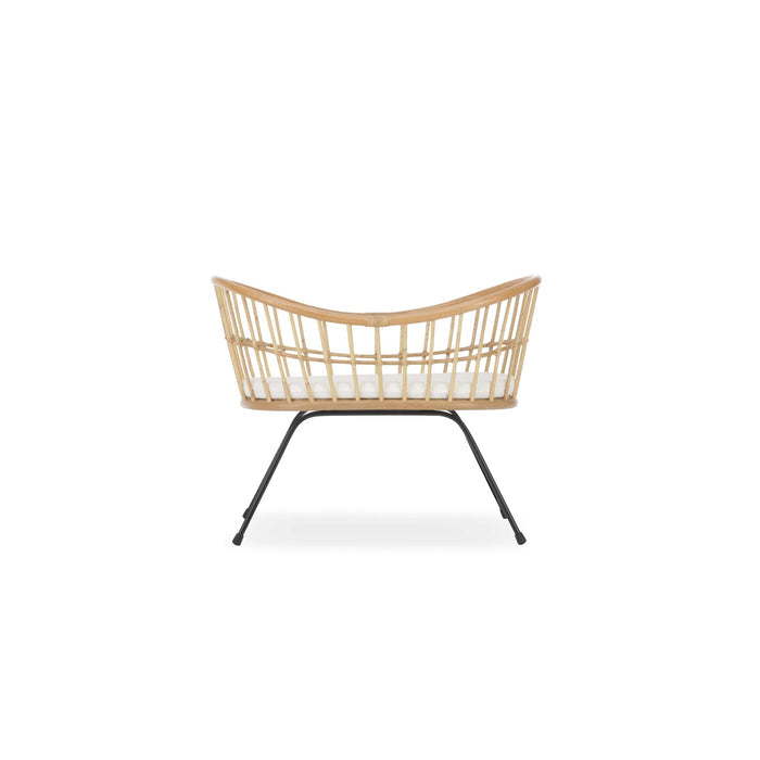 Cuddleco Bedside Crib CuddleCo Aria Wave Crib - Rattan