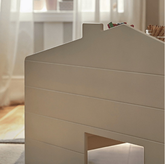 Cuddleco Nursery Furniture CuddleCo Play House Desk for 2 - Pebble