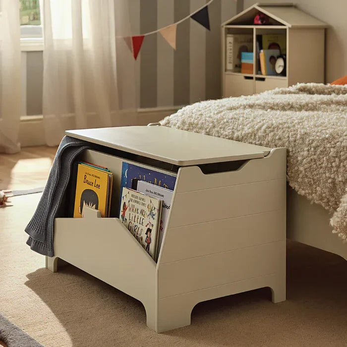 Cuddleco Nursery Furniture CuddleCo Play House Storage Box - Pebble