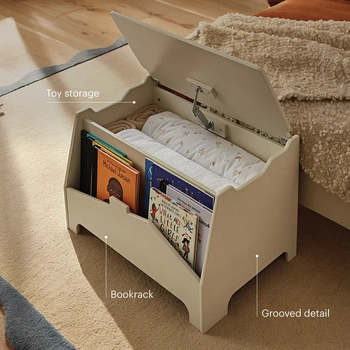 Cuddleco Nursery Furniture CuddleCo Play House Storage Box - Pebble