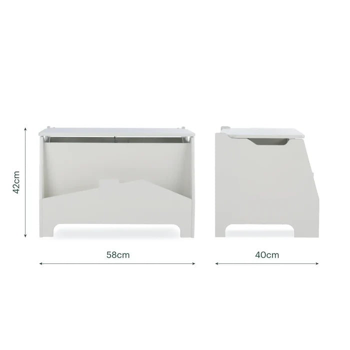 Cuddleco Nursery Furniture CuddleCo Play House Storage Box - Pebble