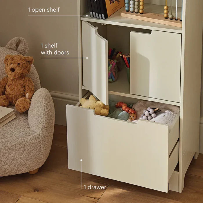 Cuddleco Nursery Furniture CuddleCo Play House Storage Unit - Pebble