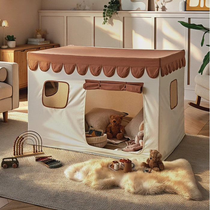 Cuddleco Toys CuddleCo Play House with Bunting - Tuscany