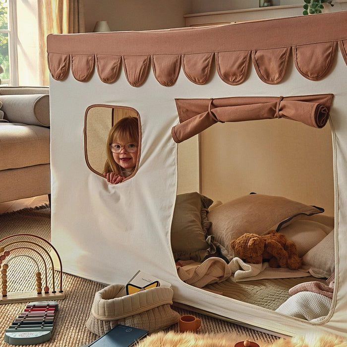 Cuddleco Toys CuddleCo Play House with Bunting - Tuscany