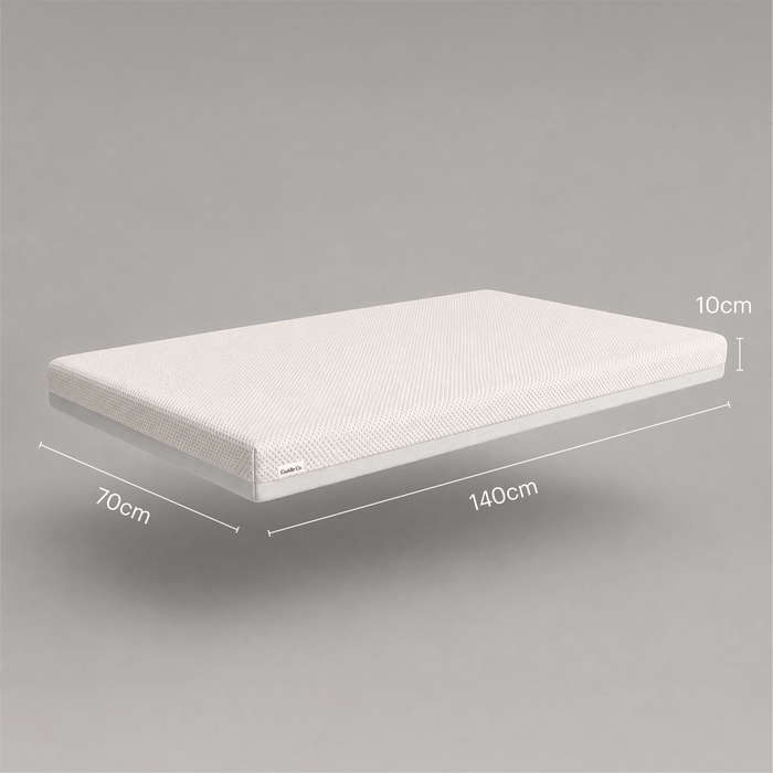 Cuddleco Mattresses CuddleCo Signature Hypo-Allergenic Bamboo Pocket Sprung Cot Bed Mattress 140 x 70cm