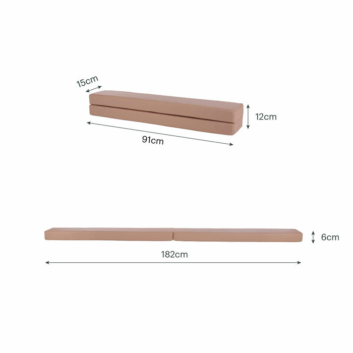Cuddleco Toys CuddleCo Soft Play Balance Beam - Tuscany