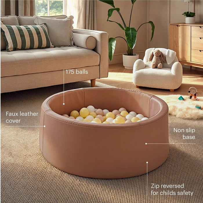 Cuddleco Toys CuddleCo Soft Play Ball Pit with Balls - Tuscany