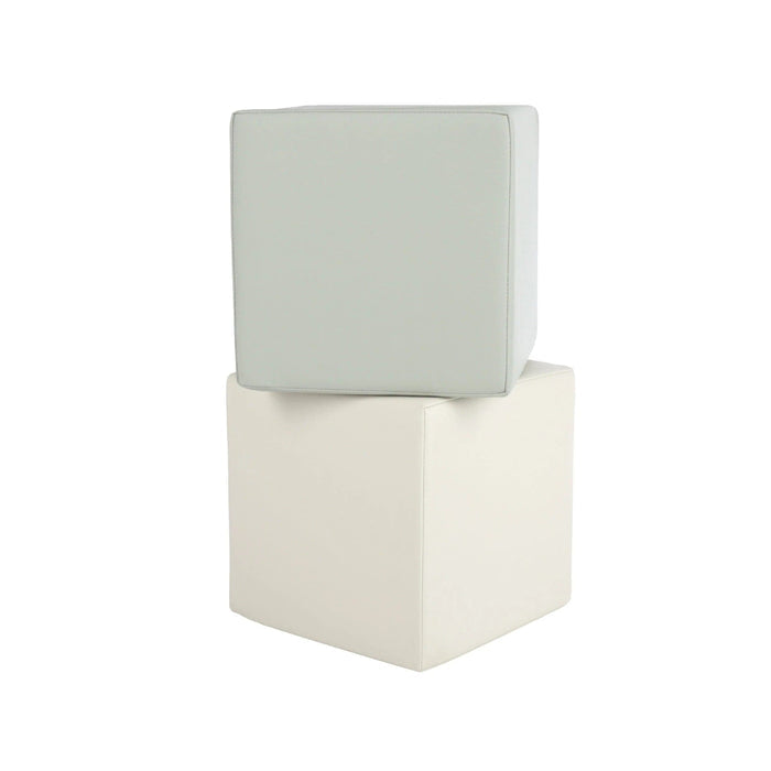 Cuddleco Toys CuddleCo Soft Play Cubes 2 Piece - Sea Salt & Pebble