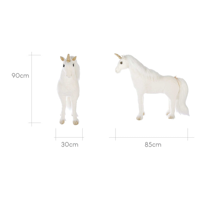 Cuddleco Toys Cuddleco Standing Unicorn - Gold Dust