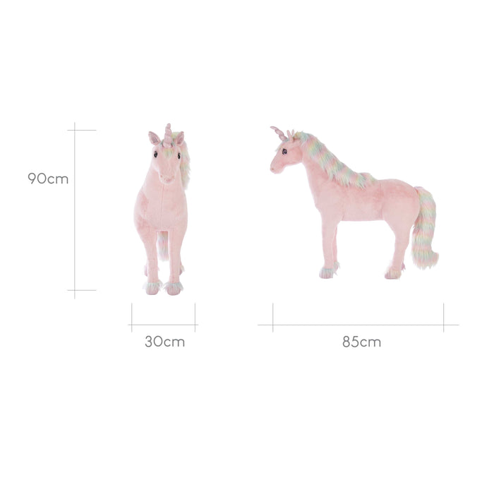 Cuddleco Toys Cuddleco Standing Unicorn - Rainbow