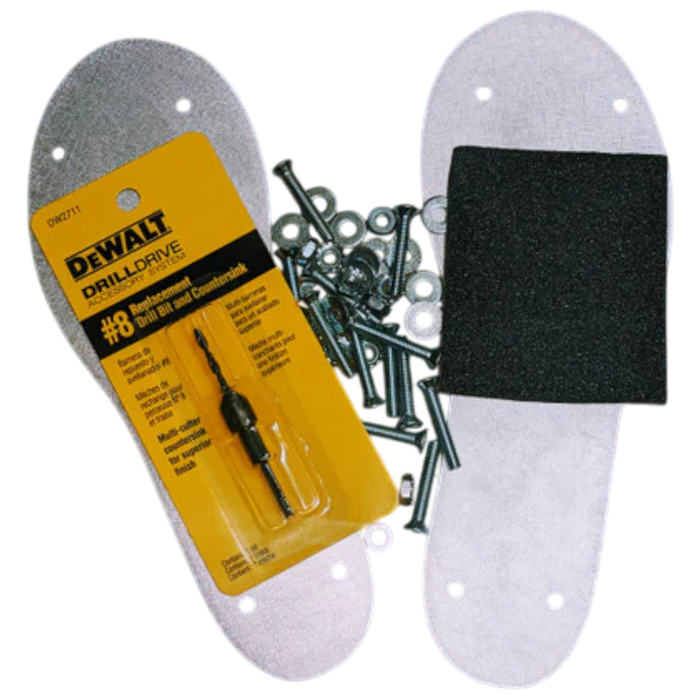 Custom DIY Skate Shoe Kit - Pre-Drilled Insole (For Super X Plates) Hardware Kit