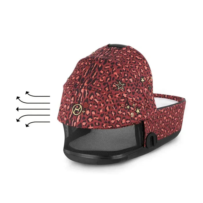 Cybex Carrycots Cybex Mios Lux Carrycot - Rockstar Rosenrot Red