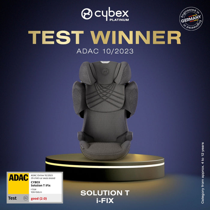 Cybex Car Seats Cybex Solution T i-Fix Car Seat - Mirage Grey