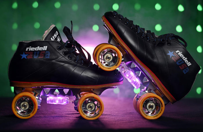 D-Vine Led's - 7 Solid Colors - Roller Skate Lights Rechargeable Led Lights (pair)