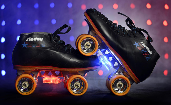 D-Vine Led's - 7 Solid Colors - Roller Skate Lights Rechargeable Led Lights (pair)