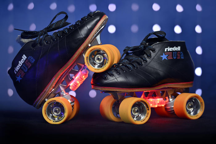 D-Vine Led's - 7 Solid Colors - Roller Skate Lights Rechargeable Led Lights (pair)