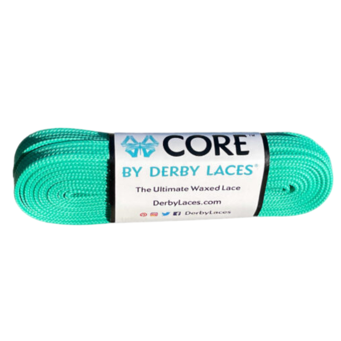 Derby Laces - Aquamarine - Core Laces (Sold In Pairs)