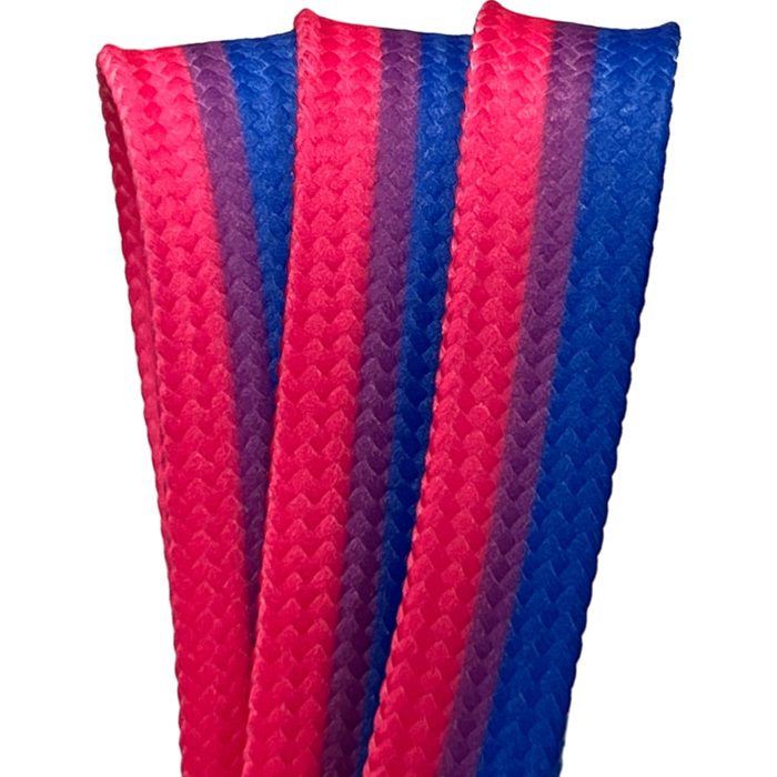Derby Laces - Bi Stripe Pride - Style (Sold In Pairs)