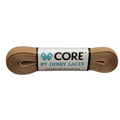 Derby Laces - Coffee Latte Brown - Core Laces (Sold In Pairs)