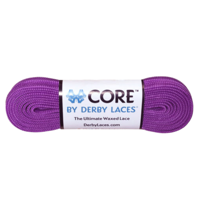 Derby Laces - Grape Purple - Core Laces (Sold In Pairs)