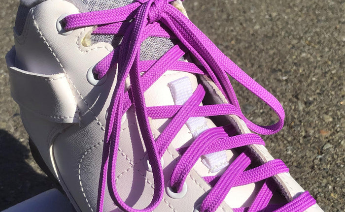 Derby Laces - Grape Purple - Core Laces (Sold In Pairs)