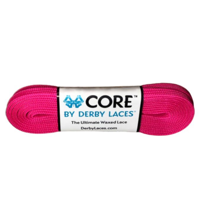 Derby Laces - Hot Magenta  - Core Laces (Sold In Pairs)