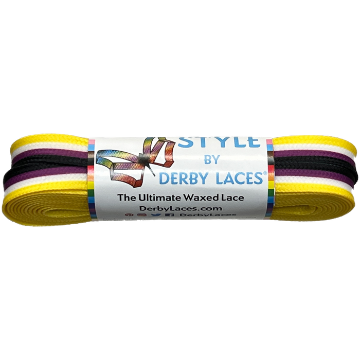Derby Laces - NB Stripe Pride - Style Laces (Sold In Pairs)