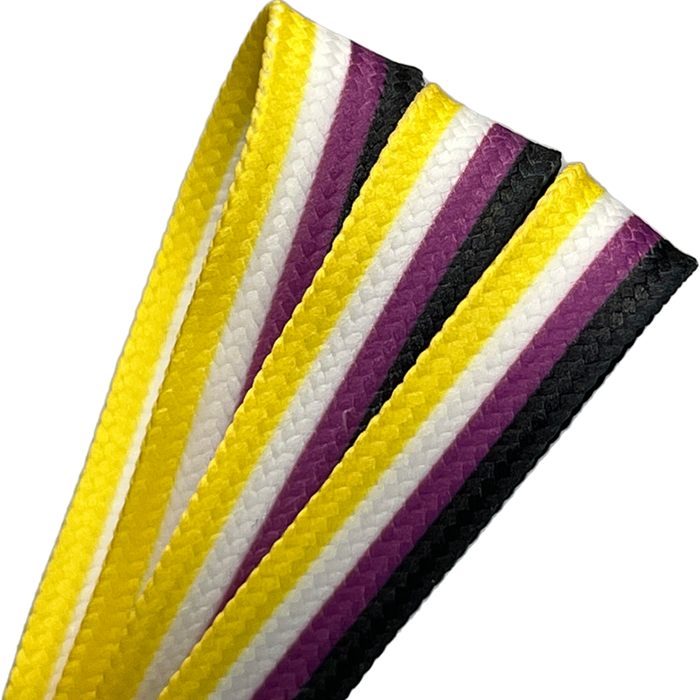 Derby Laces - NB Stripe Pride - Style Laces (Sold In Pairs)