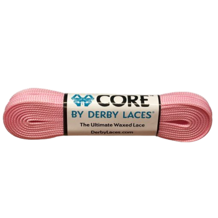 Derby Laces - Pink Cotton Candy - Core Laces (Sold In Pairs)