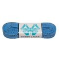 Derby Laces - Sky Blue - Waxed 10mm Laces (Sold In Pairs)