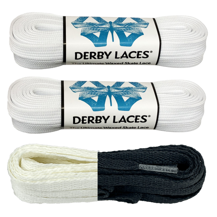 Derby Laces/Riedell - 100-120in Laces (3 Pair Pack)
