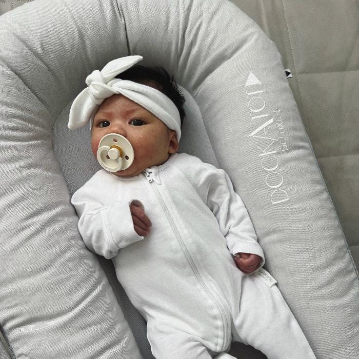 DockATot Sleeping Bags DockATot Deluxe+ Dock (0-8 Months) - Cloud Grey