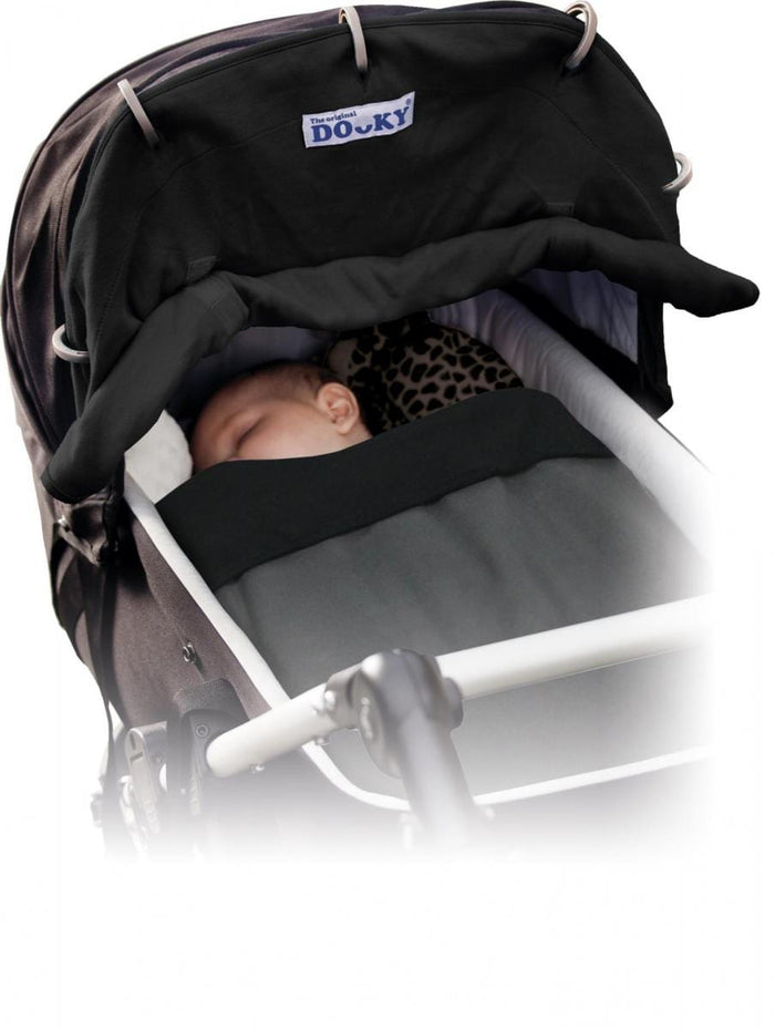 Dooky Sun Shades Dooky Universal Sun Shade - Plain Black