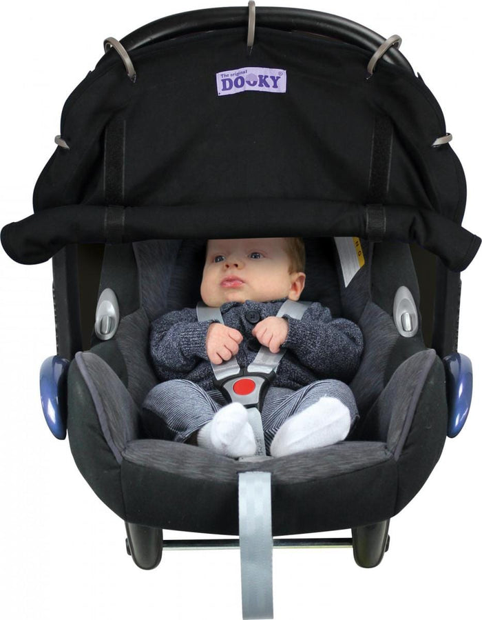 Dooky Sun Shades Dooky Universal Sun Shade - Plain Black
