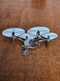 Drone Enamel Lapel Pin