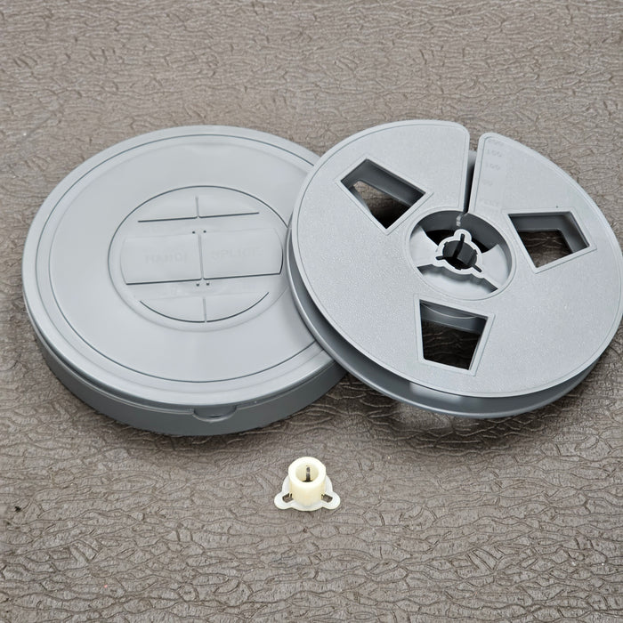 Dual 8mm 200' Plastic Film Reel & Can