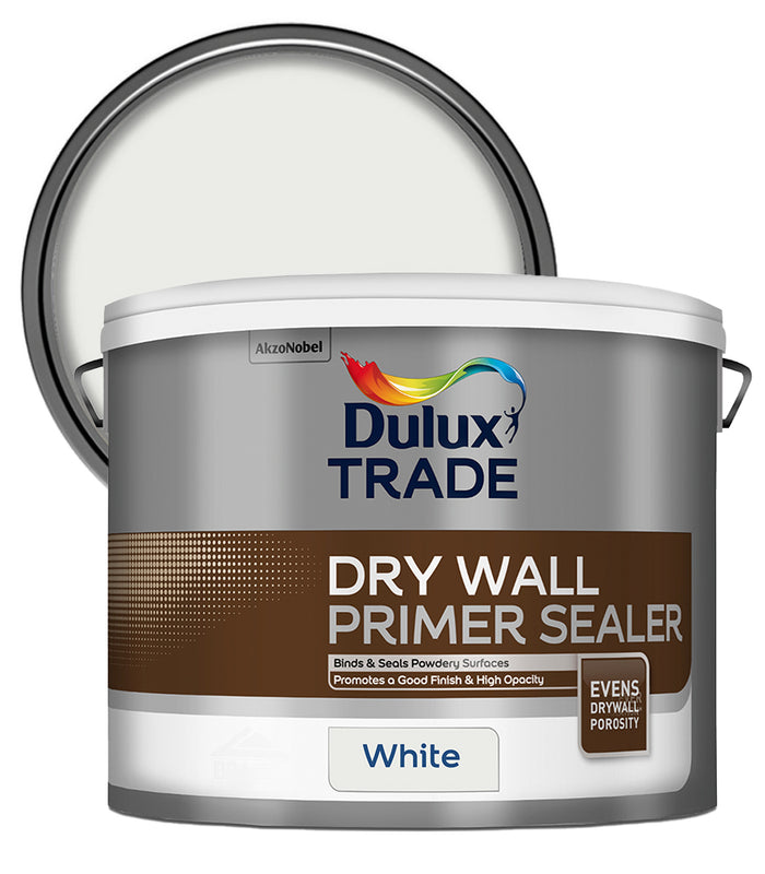 Dulux Trade Drywall Primer Sealer - White - 10 Litre
